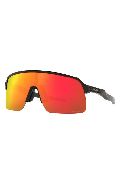 Oakley Shield Sunglasses In Matte Black/prizm Ruby