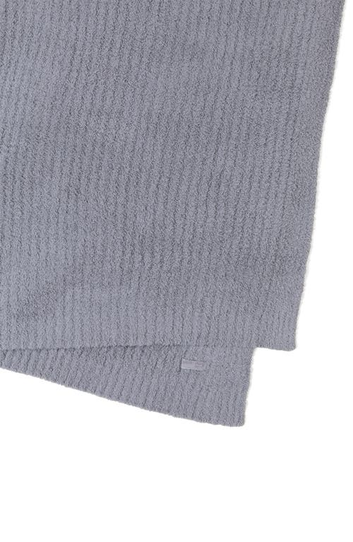 Shop Barefoot Dreams Cozychic™ Rib Throw Blanket In Dove Gray