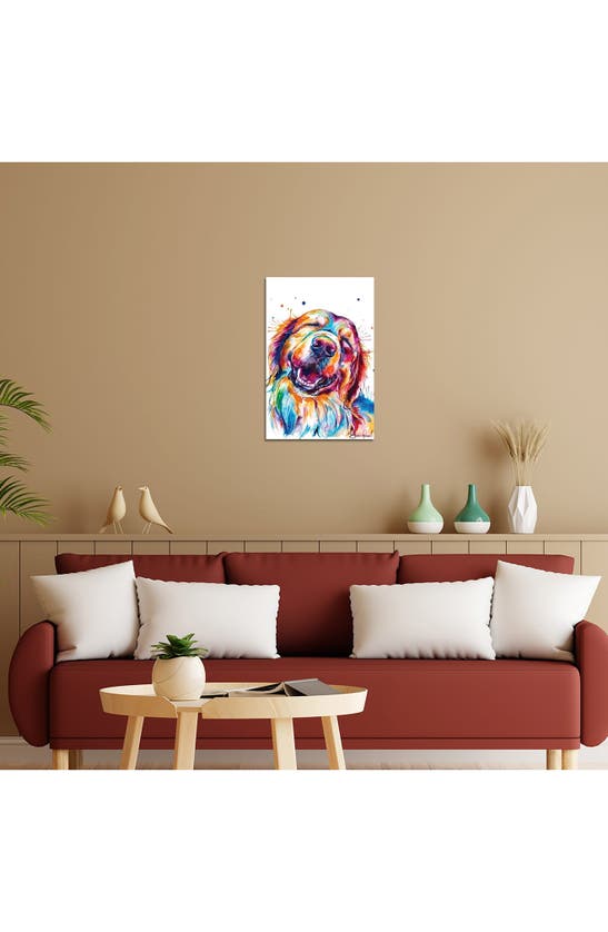 Icanvas Golden Smile By Weekday Best Canvas Print In Multi