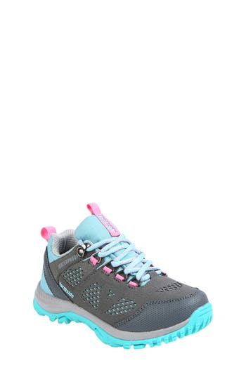 Shop Northside Kids' Benton Waterproof Sneaker In Aqua/pink
