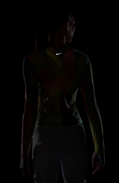 Nike Women's Artist Collection Dri-fit Long-sleeve Sheer Nike Women's Artist Collection Dri-fit Long-sleeve Sheer