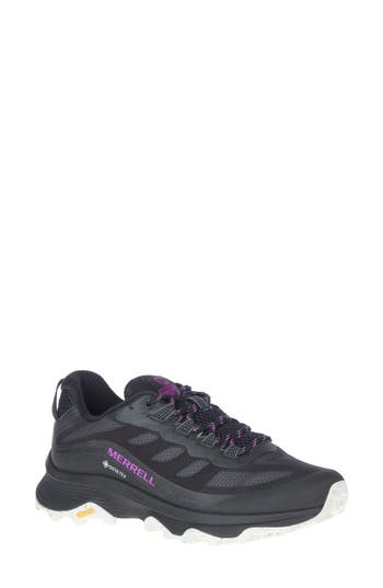 Merrell Moab Speed Gore-tex® Hiking Sneaker In Black