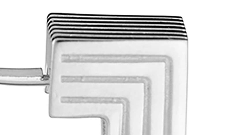 Ivi Los Angeles Medium Aurelia Hoop Earrings In Silver