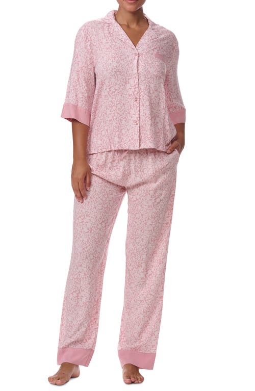 Shop Splendid Print Pajamas In Floralvineshdw