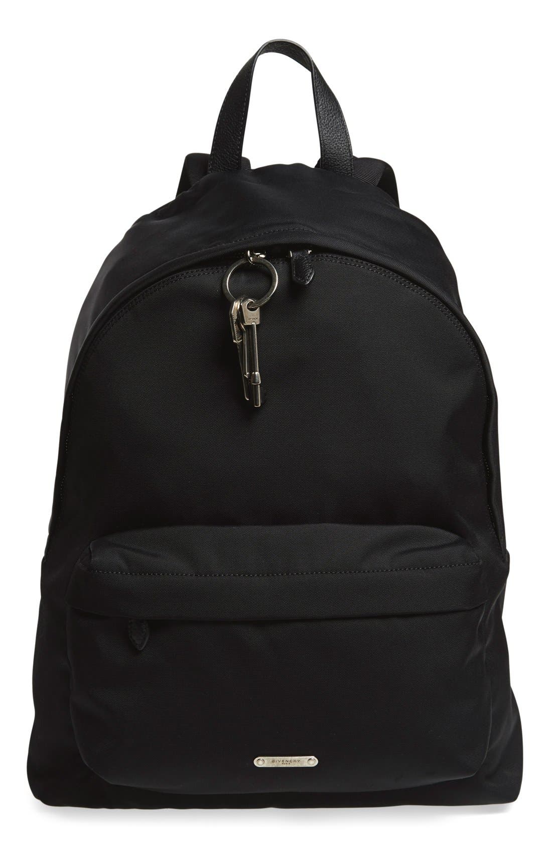 Givenchy 'Solid Keys' Canvas Backpack 