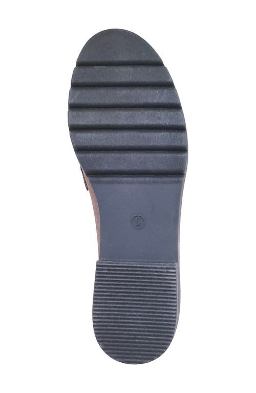 Reaction Kenneth Cole Feobe Knit Loafer In Chocolate Knit
