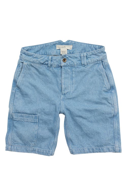 Imperfects Courier Shorts in Sky Blue