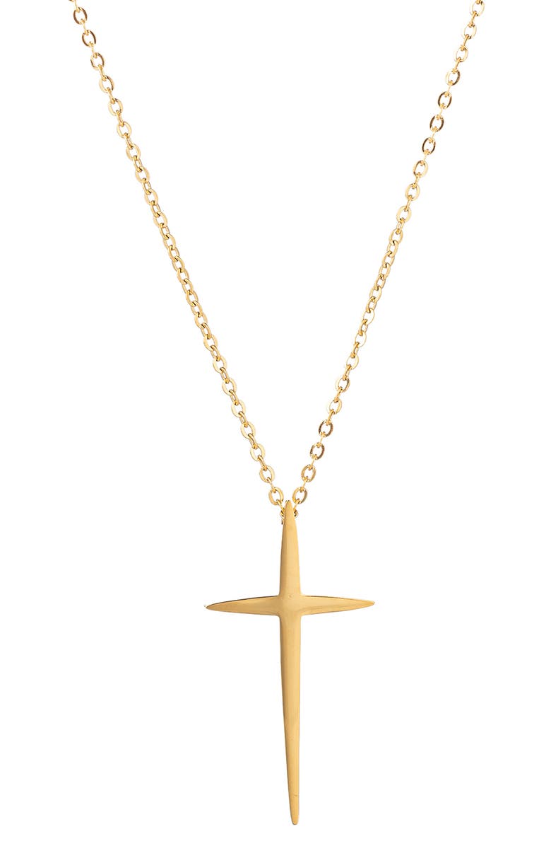 EYE CANDY LOS ANGELES Cross Pendant Necklace Nordstromrack