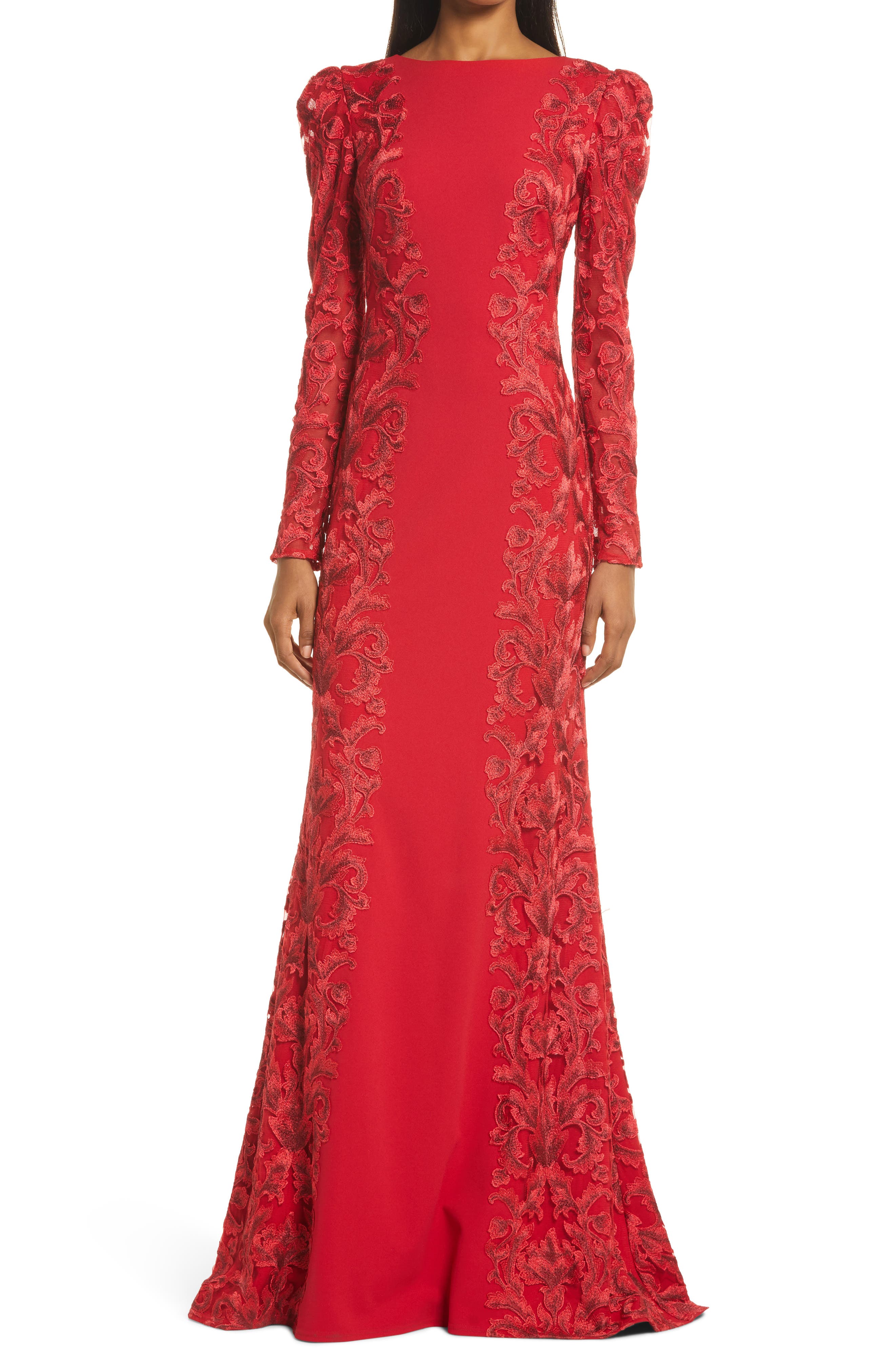tadashi shoji maxi dress