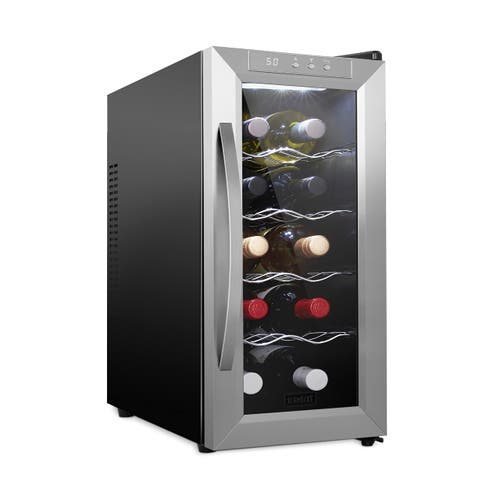 Schmecke 10 Bottle Thermoelectric Wine Cooler In Stainless Steel