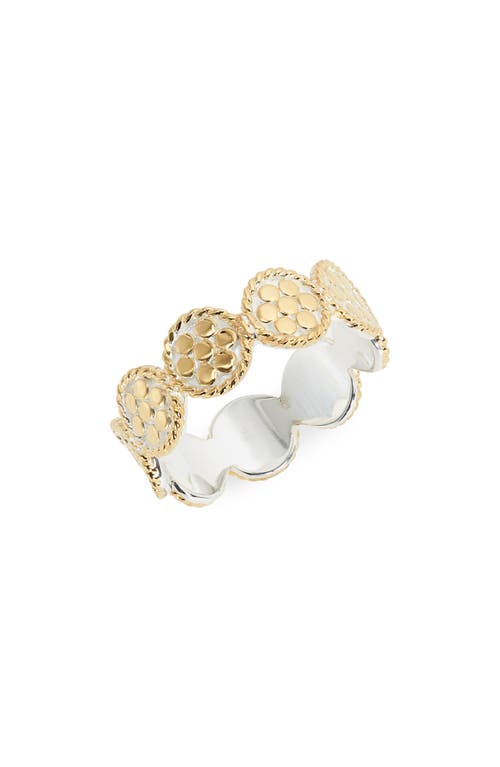 Anna Beck Multi Disc Band Ring in Gold