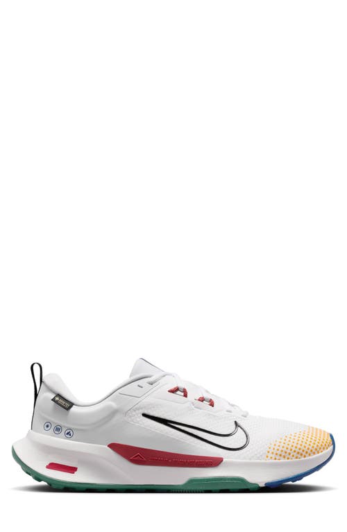 Shop Nike Juniper Trail 2 Gore-tex® Running Shoe In White/black/cedar