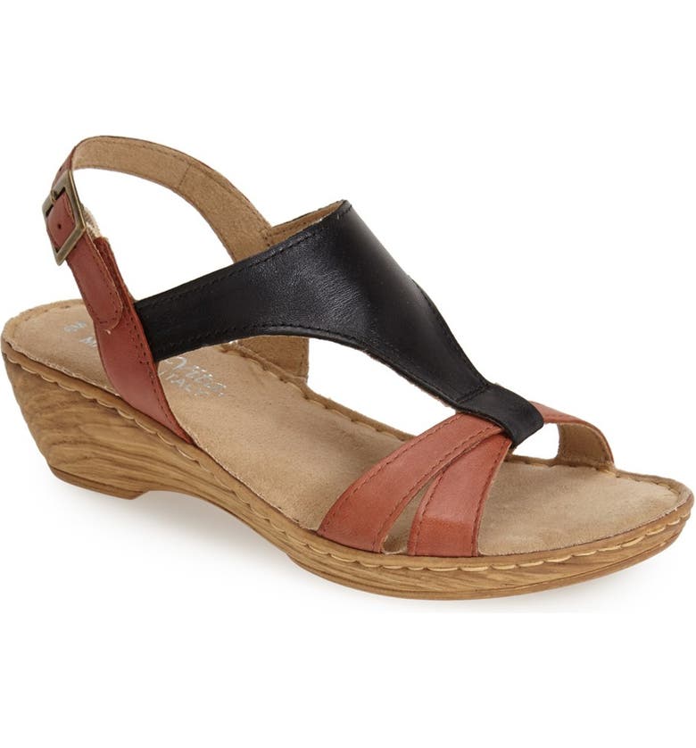 Bella Vita 'Gubbio' Leather Wedge Sandal (Women) | Nordstrom