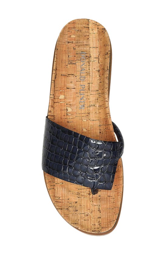 Donald Pliner Fifi Flip Flop In Navy