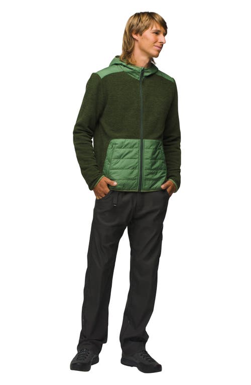 Prana Incrediwool Quilted Jacket In Ivy