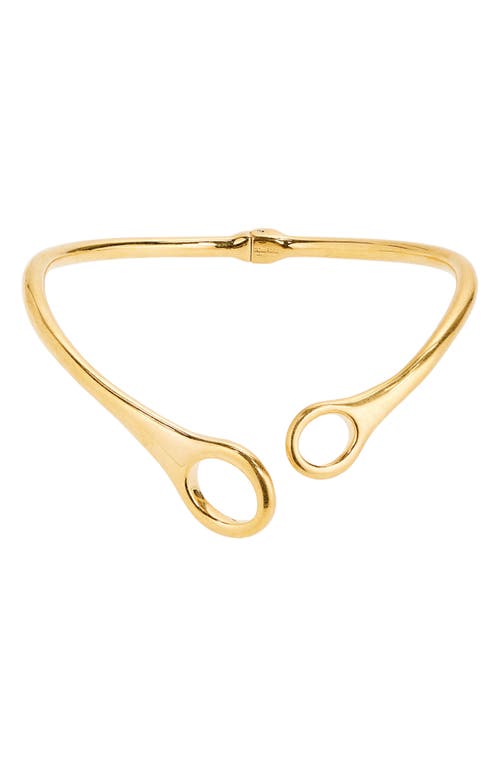 TOM FORD Muse Torque Choker Necklace in Vintage Gold at Nordstrom