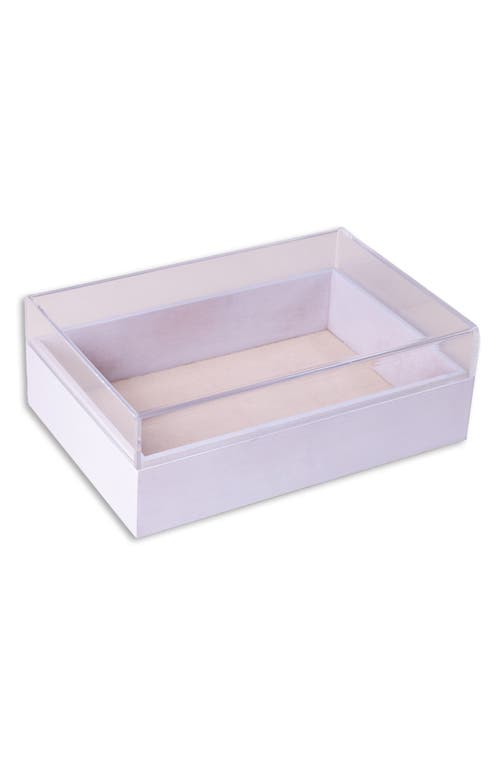 Bey-berk Arno Storage Valet In White