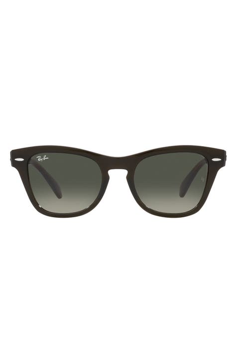 53mm Gradient Square Sunglasses