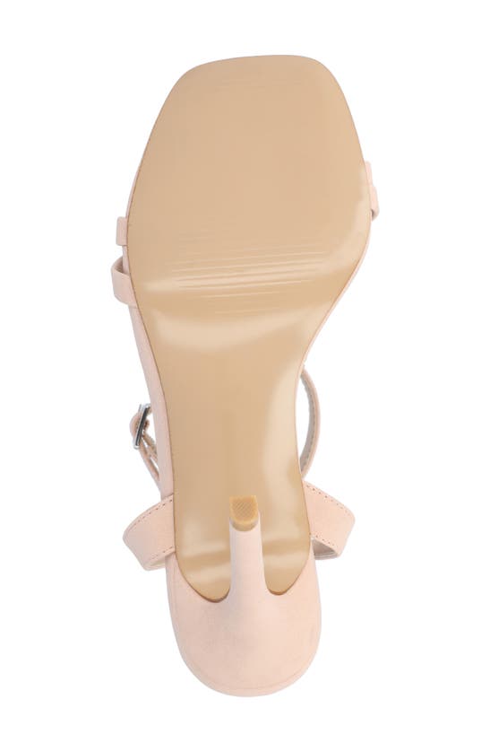 Journee Collection Yevva Ankle Strap Stiletto Sandal In Blush