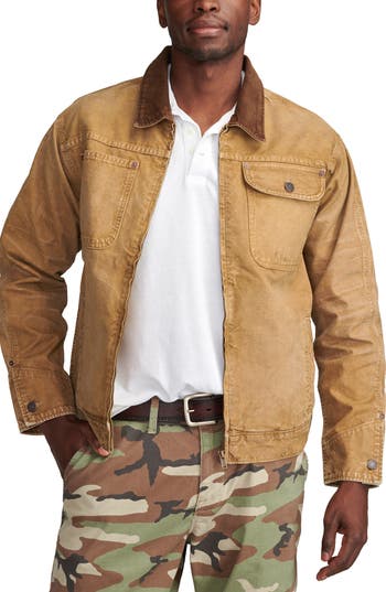 LUCKY BRAND LUCKY BRAND CORDUROY COLLAR TRUCKER JACKET