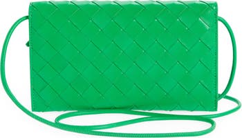 NET-A-PORTER Bottega Veneta Loop mini intrecciato leather shoulder bag  2100.00