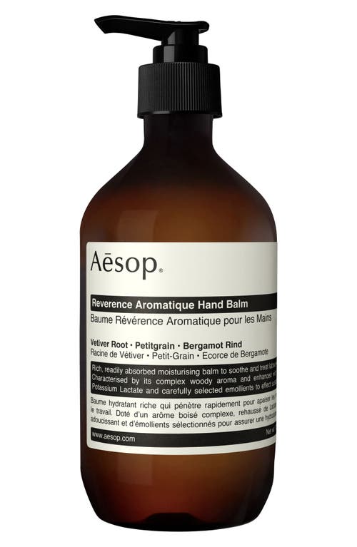Aesop Reverence Aromatique Hand Balm in None at Nordstrom, Size 2.4 Oz