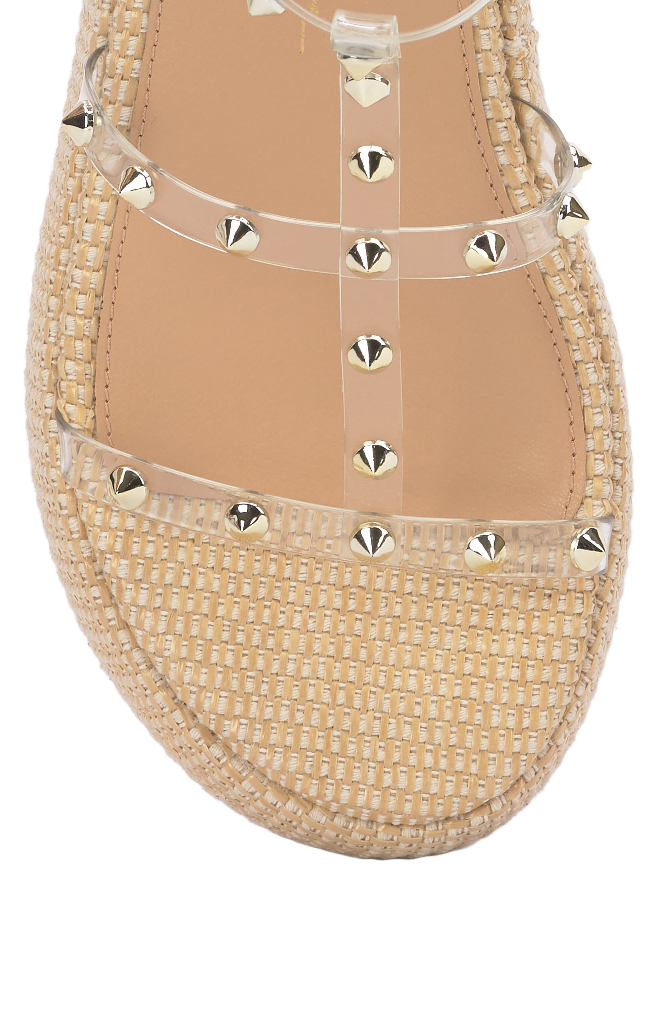 Jessica simpson clear hot sale studded sandals