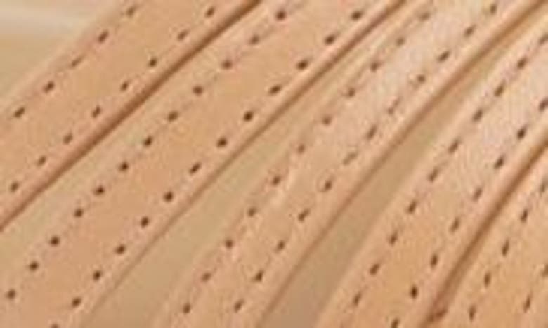 Reformation Millie Lattice Flat Sandal In Natural