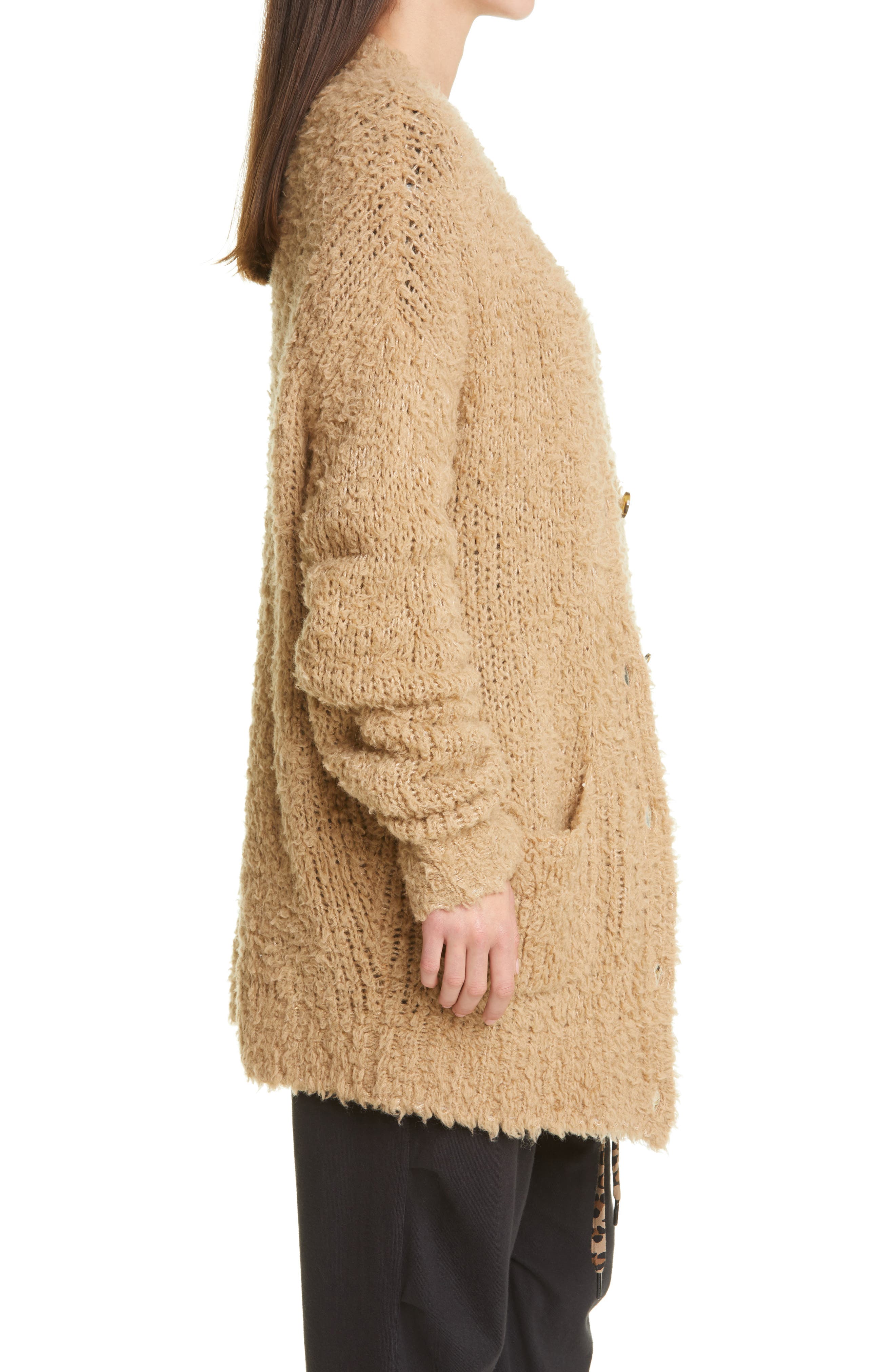 vince teddy cardigan