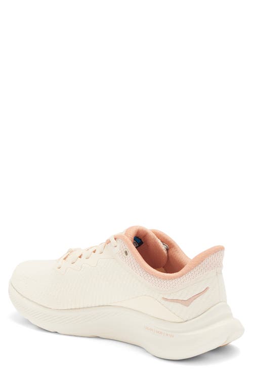 Hoka Solimar Running Shoe In Vanilla/sandstone