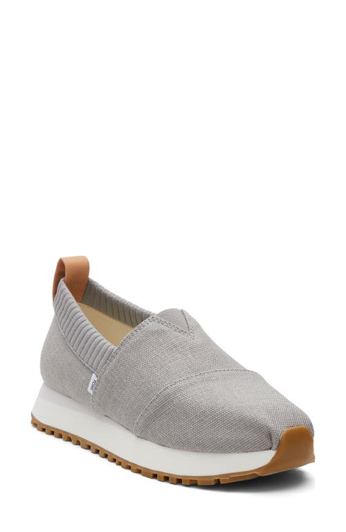 TOMS Alp Resident 2.0 Sneaker Drizzle Grey Heritage Canvas at Nordstrom,