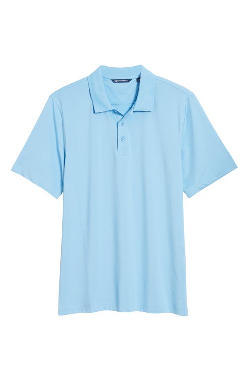 Carolina Panthers Cutter & Buck Women's Helmet Logo DryTec Forge Stretch  Polo - Blue