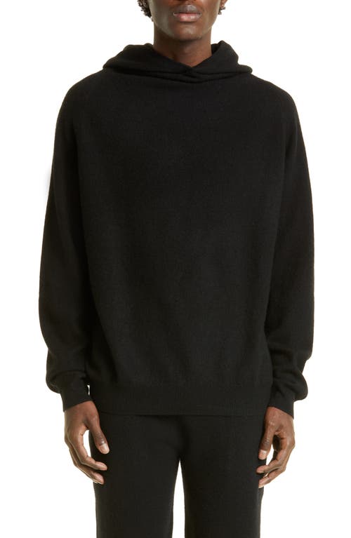FRENCKENBERGER Hooded Cashmere Sweater in Black