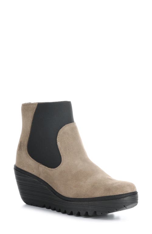 Yade Wedge Bootie in 012 Taupe