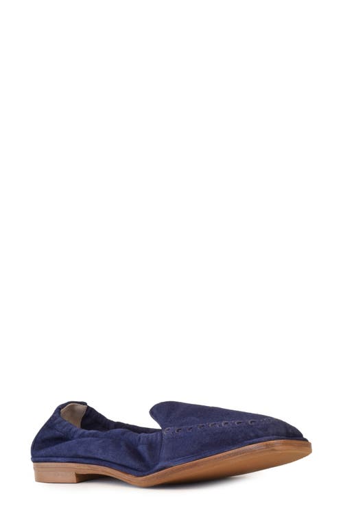 Amalfi by Rangoni Grande Flat in New Navy Cashmere