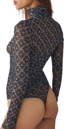 Juicy Couture Mesh Shapewear Bodysuit - ShopStyle