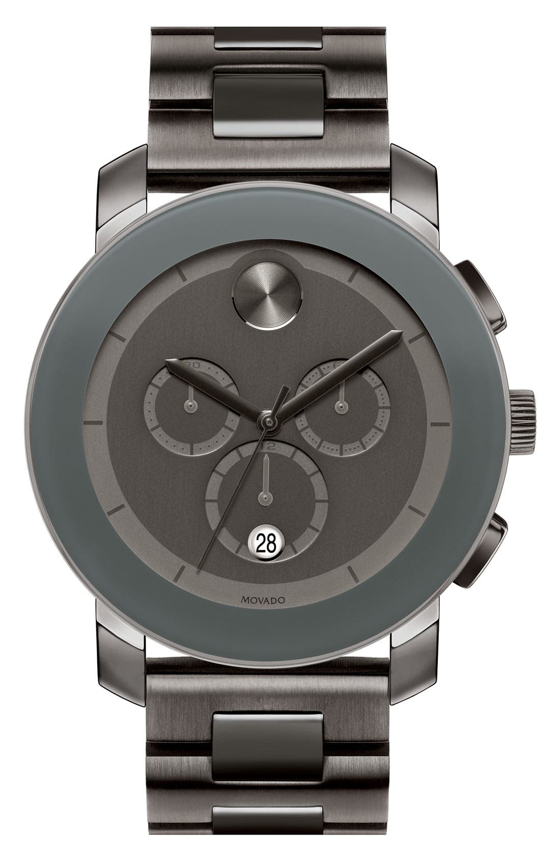 Movado 'Large Bold Chronograph' Bracelet Watch, 43mm | Nordstrom