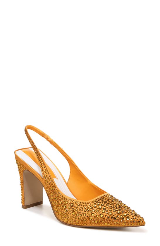 Franco Sarto Averie Slingback Pump In Bright Orange