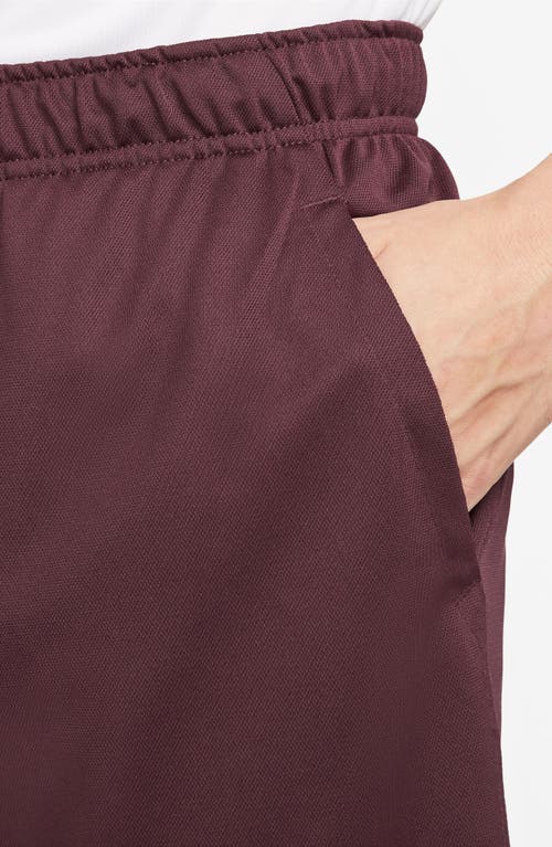 Shop Nike Dri-fit 7-inch Brief Lined Versatile Shorts In Night Maroon/black
