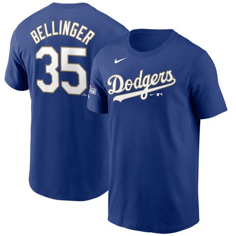 Men's Nike Cody Bellinger Royal Chicago Cubs Name & Number T-Shirt