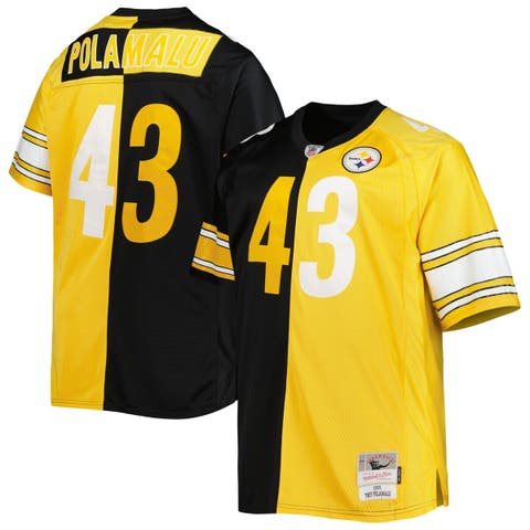 Mitchell And Ness NFL Legacy Jersey Steelers Polamalu Black Yellow (Me –  Sports Connection