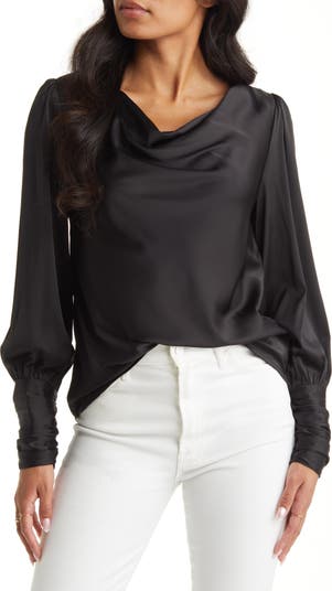 VICI Collection Cowl Neck Satin Blouse | Nordstrom