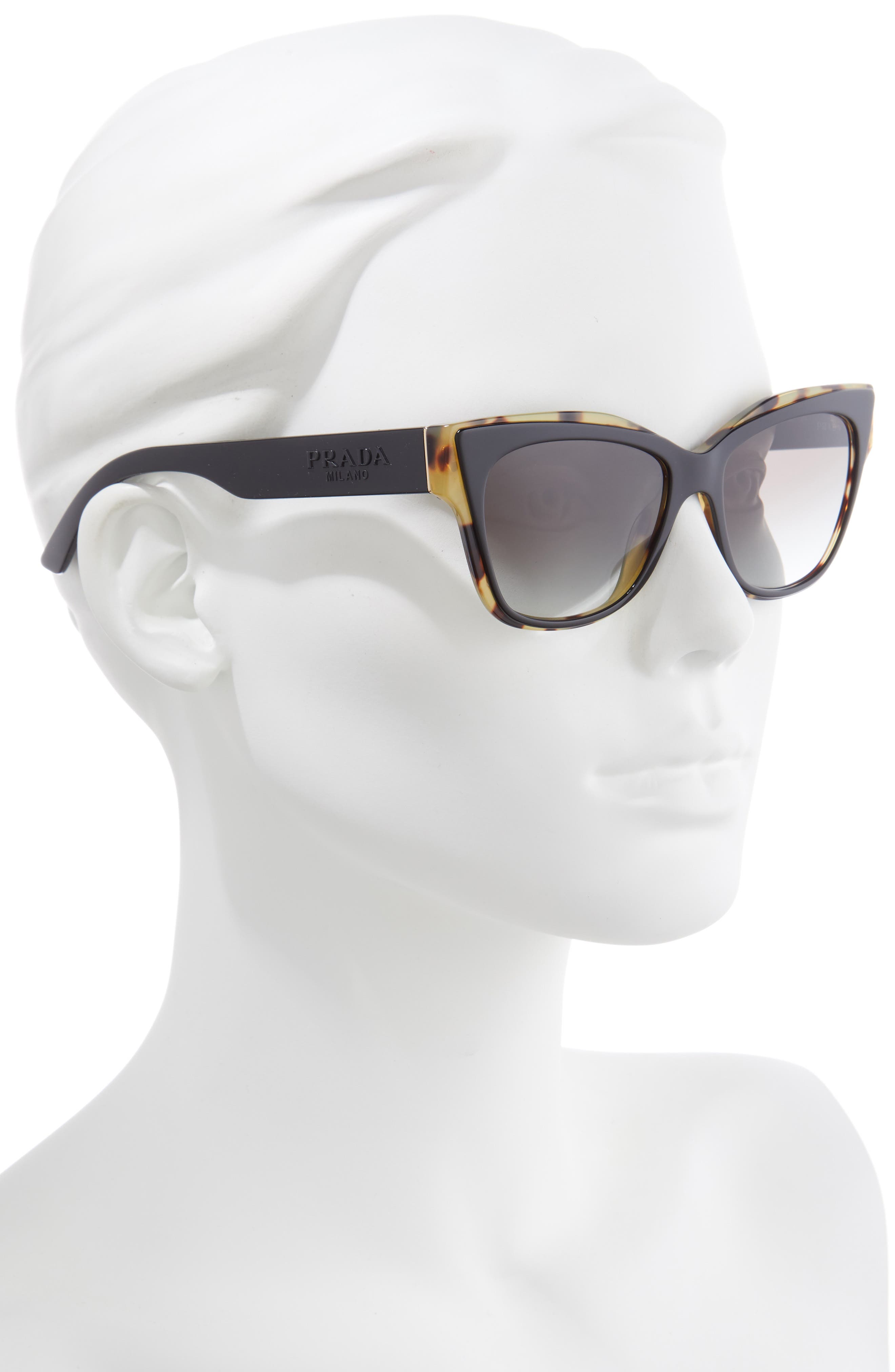 prada 53mm cat eye sunglasses