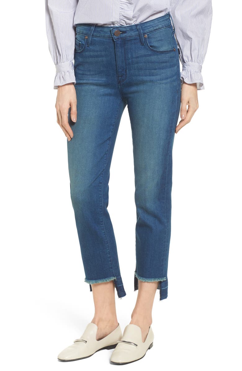 PARKER SMITH Pin-Up Straight Leg Crop Jeans (Island) | Nordstrom