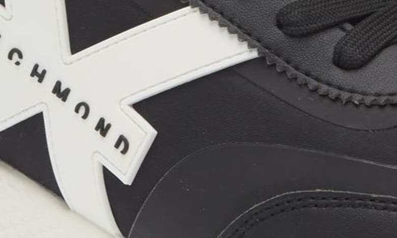 Shop John Richmond Fluo Runner Sneaker In Black