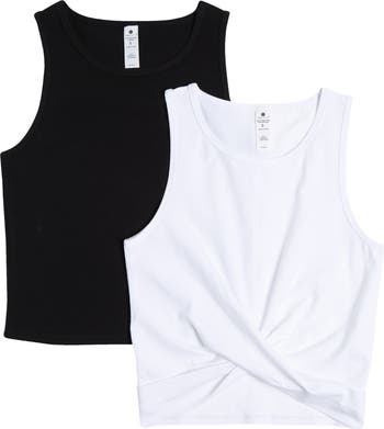 YOGALICIOUS Airlite 2-Piece Tank Top Set | Nordstromrack