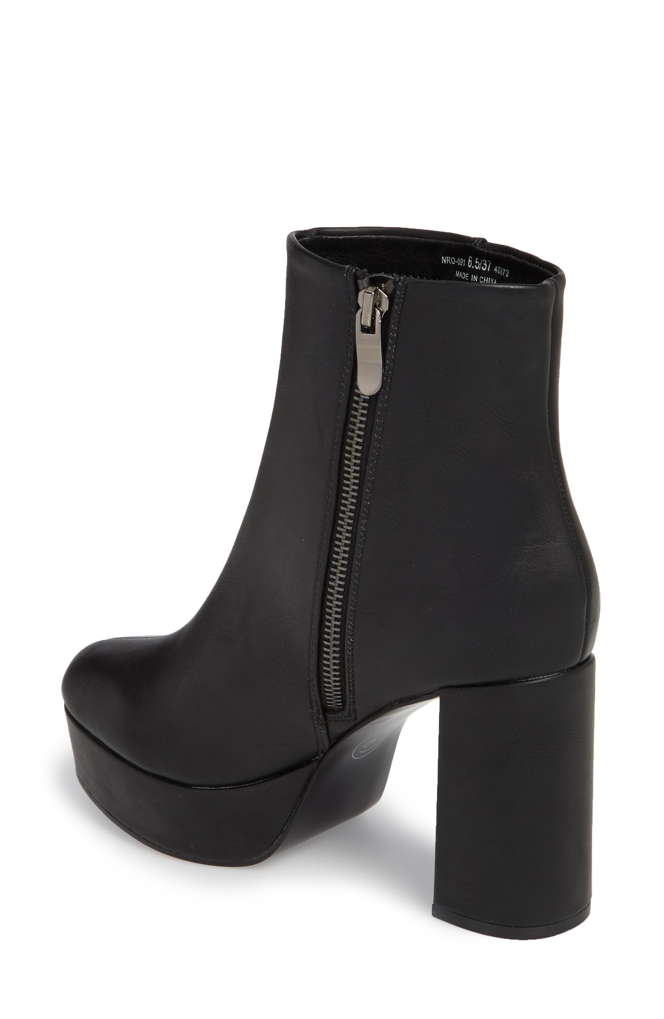 nenna platform bootie