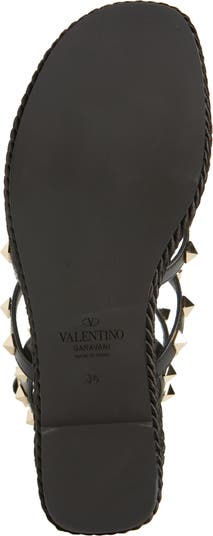 Valentino Torchon Leather Fringe Belt
