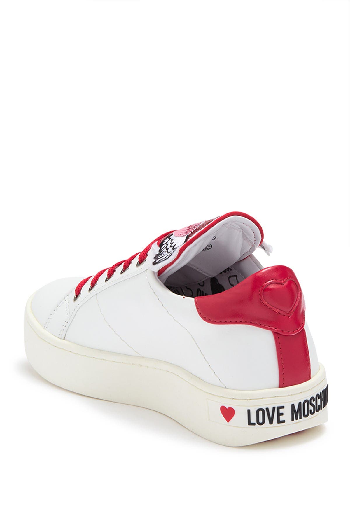 LOVE Moschino Logo Sequin Sneaker Nordstrom Rack