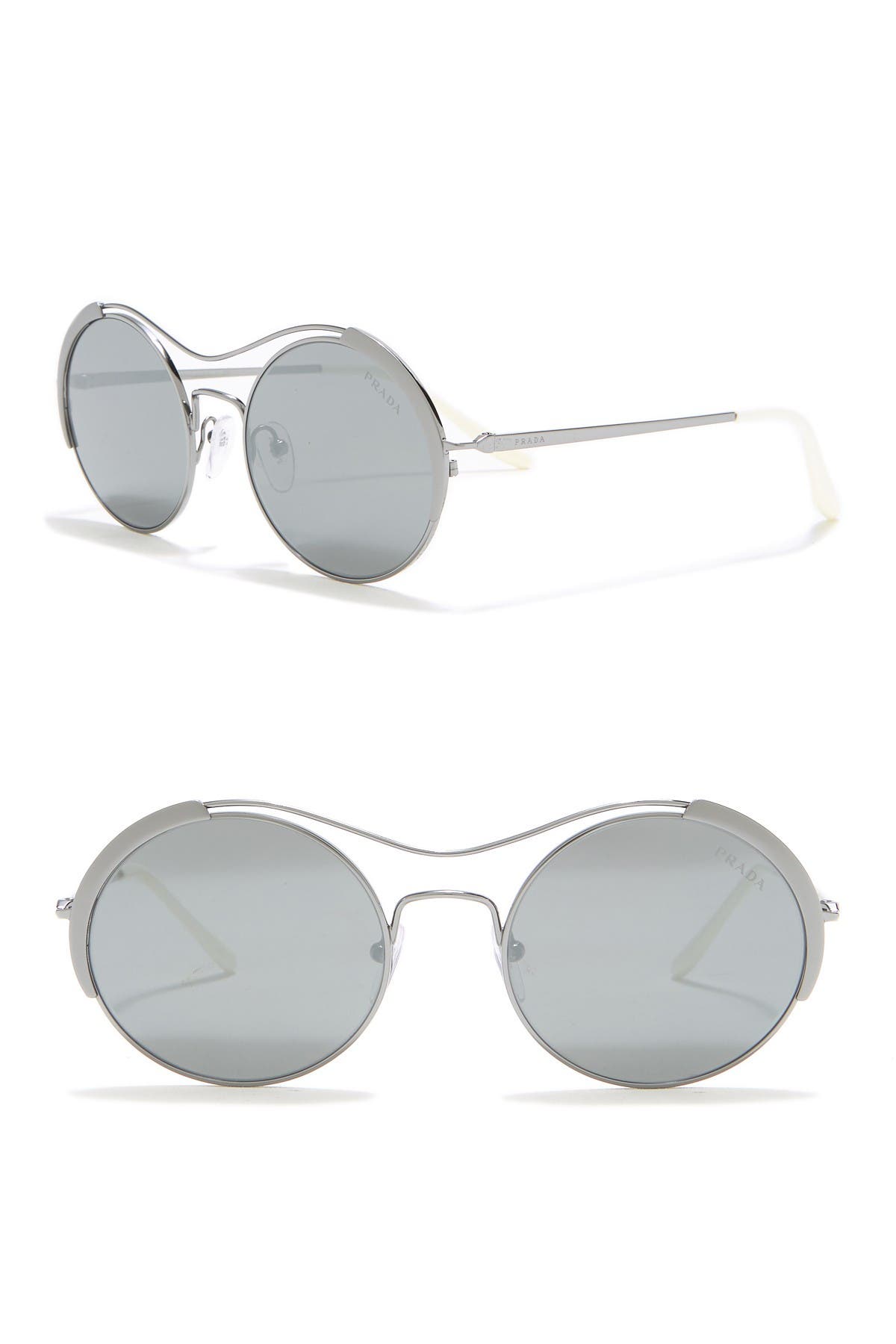 Prada 53mm Round Sunglasses Nordstrom Rack